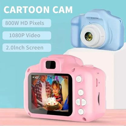 Children's Mini Digital Camera X2 - Compact Photography Device for Kids, Ideal for Birthdays and Playtime